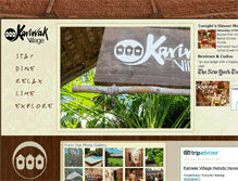 Tablet Screenshot of kariwak.com